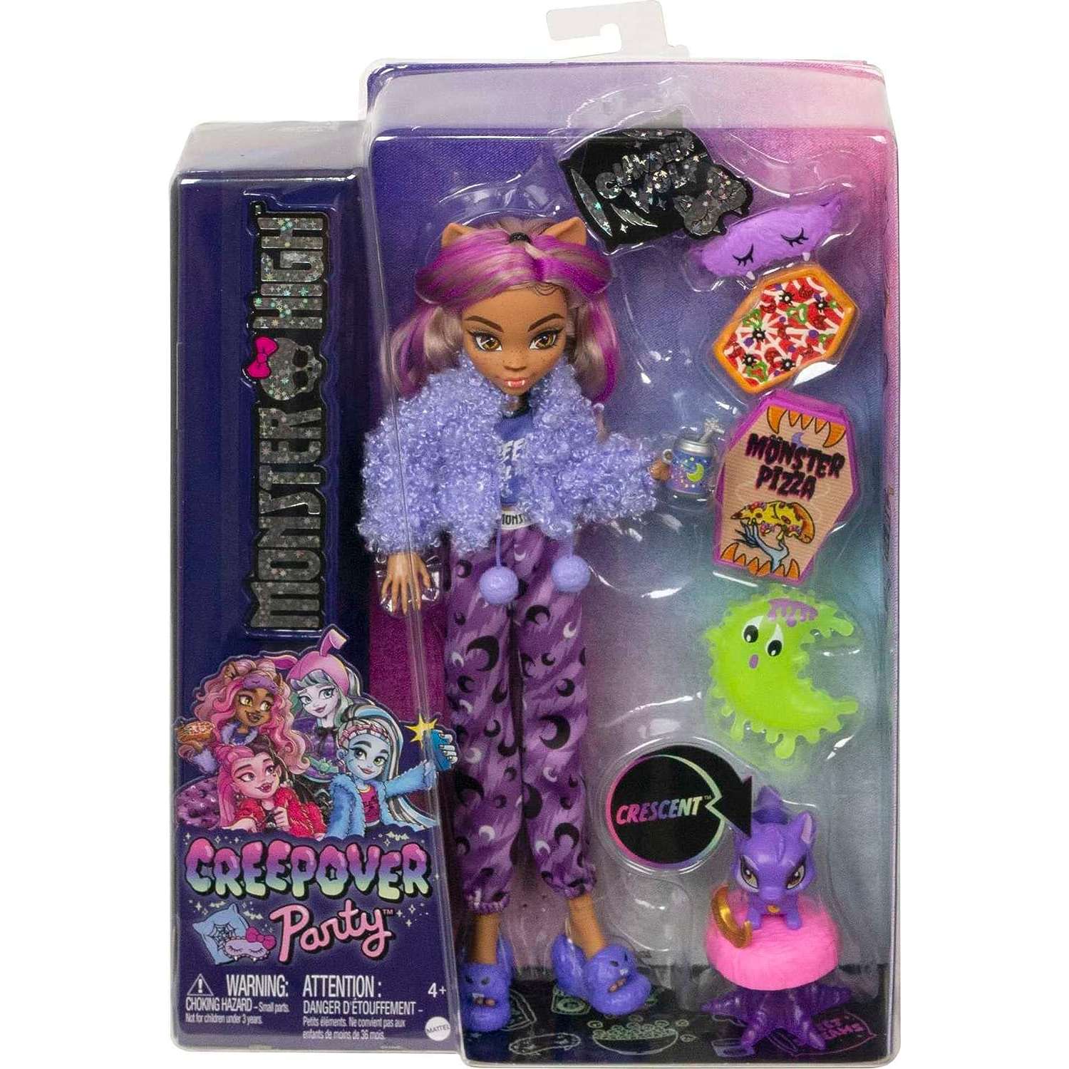 Кукла Monster High Creepover Party Clawdeen HKY67 HKY67 - фото 2