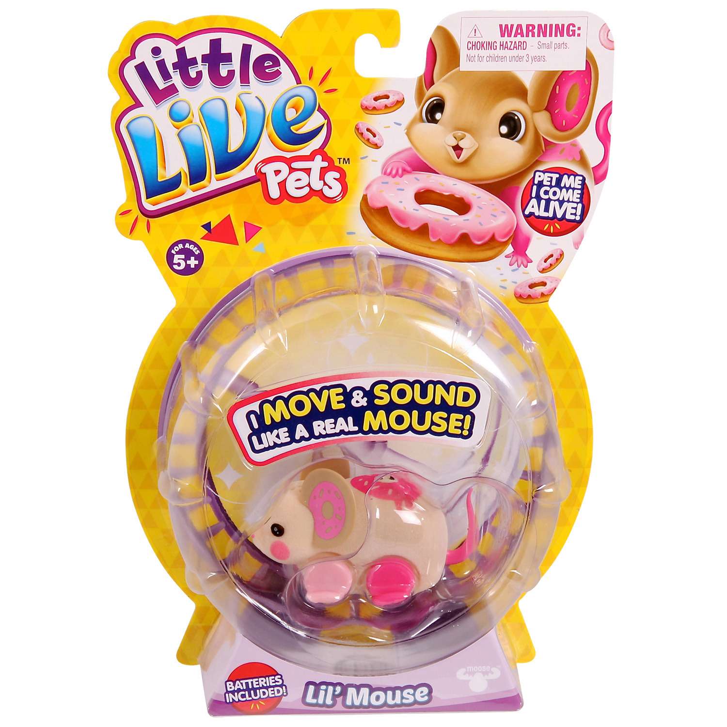 Мышка Little Live Pets Пончис - фото 2