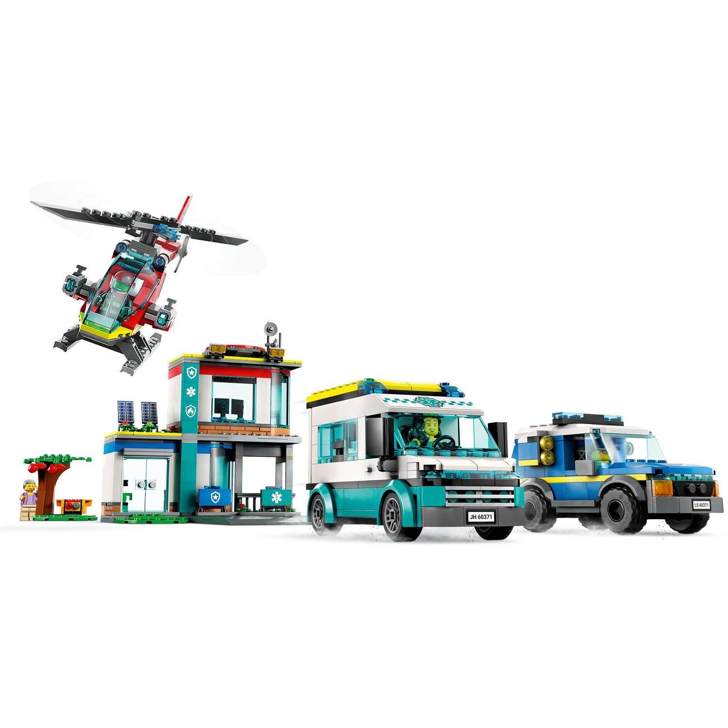 Конструктор LEGO City Штаб аварийных транспортных средств 60371 - фото 3