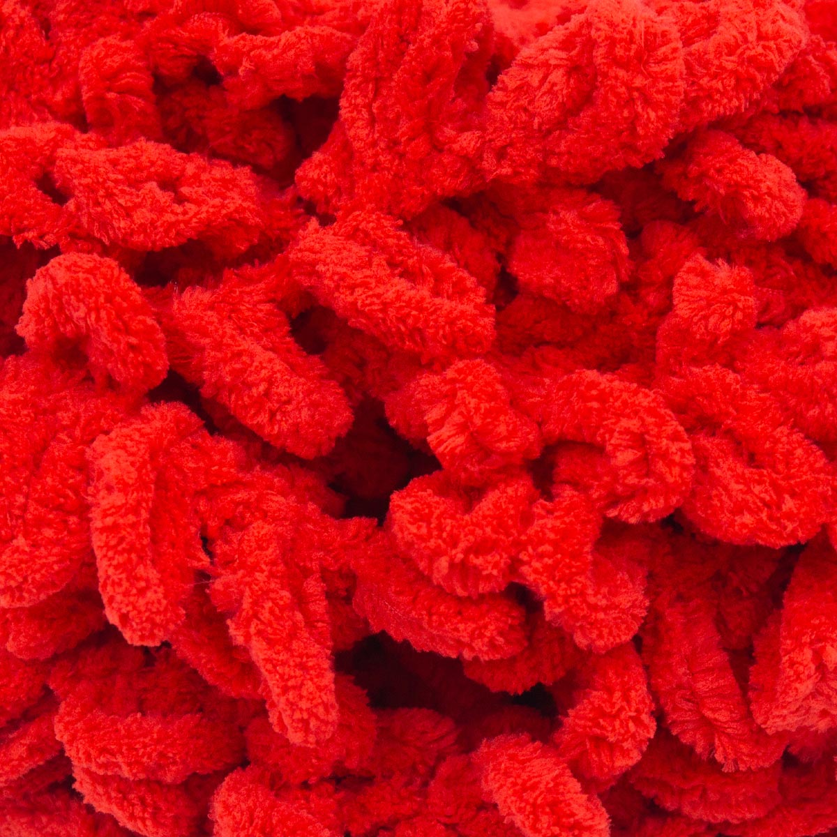 Пряжа для вязания Alize puffy 100 г 9 м микрополиэстер фантазийная плюшевая 56 красный 5 мотков - фото 8