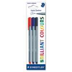 Набор ручек Staedtler Triplus 334 капиллярных 3цвета