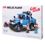 Конструктор SLUBAN Машинка блочный