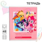 Тетрадь 48 листов в клетку My Little Pony «Пони»