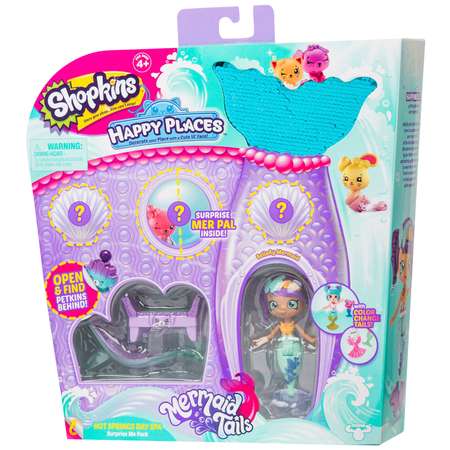 Набор Happy Places Shopkins День в спа-центре в непрозрачной упаковке (Сюрприз) 57394