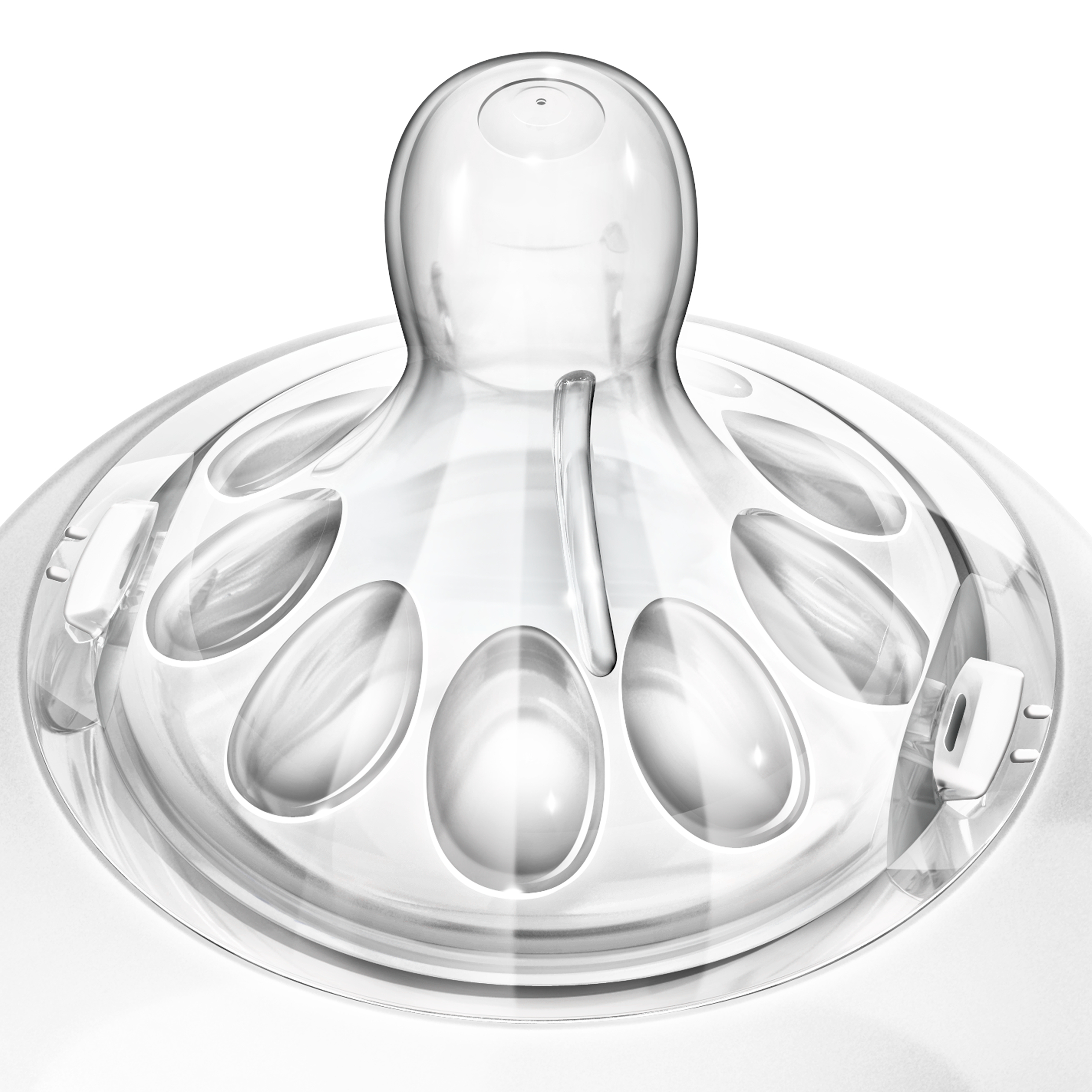 Соска Philips Avent Natural быстрый поток 6 мес+ 2 шт SCF654/27 - фото 5