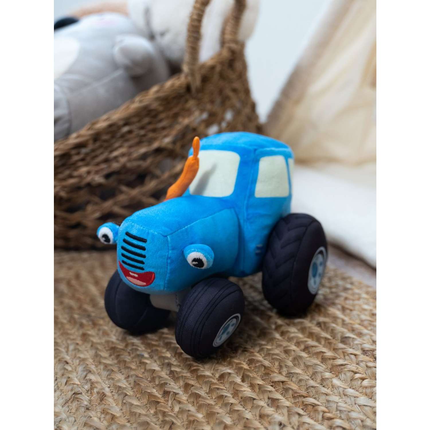Мягкая игрушка Super01 Синий трактор - фото 2