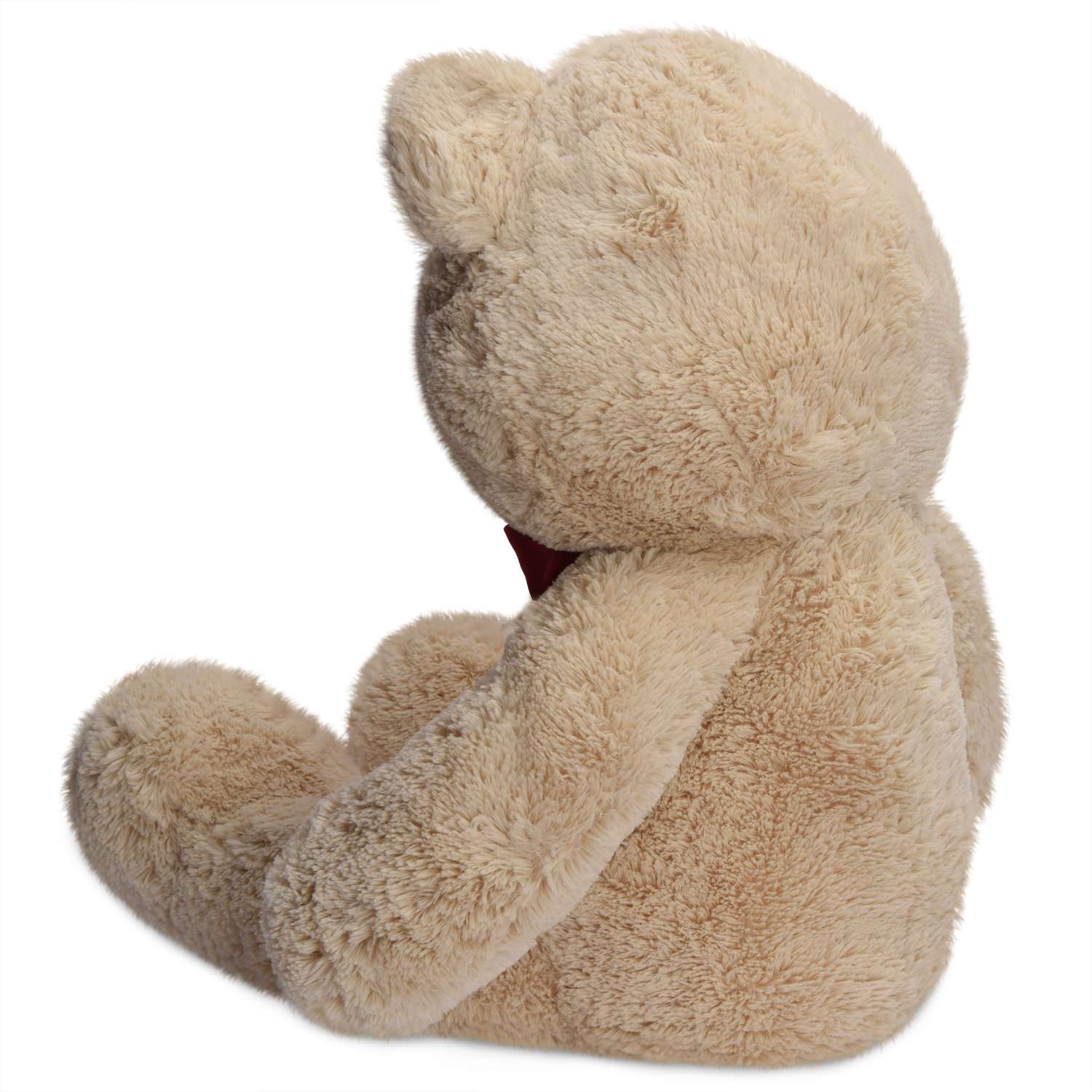 Мягкая игрушка Laffi Медвежонок бежевый 95см - фото 4