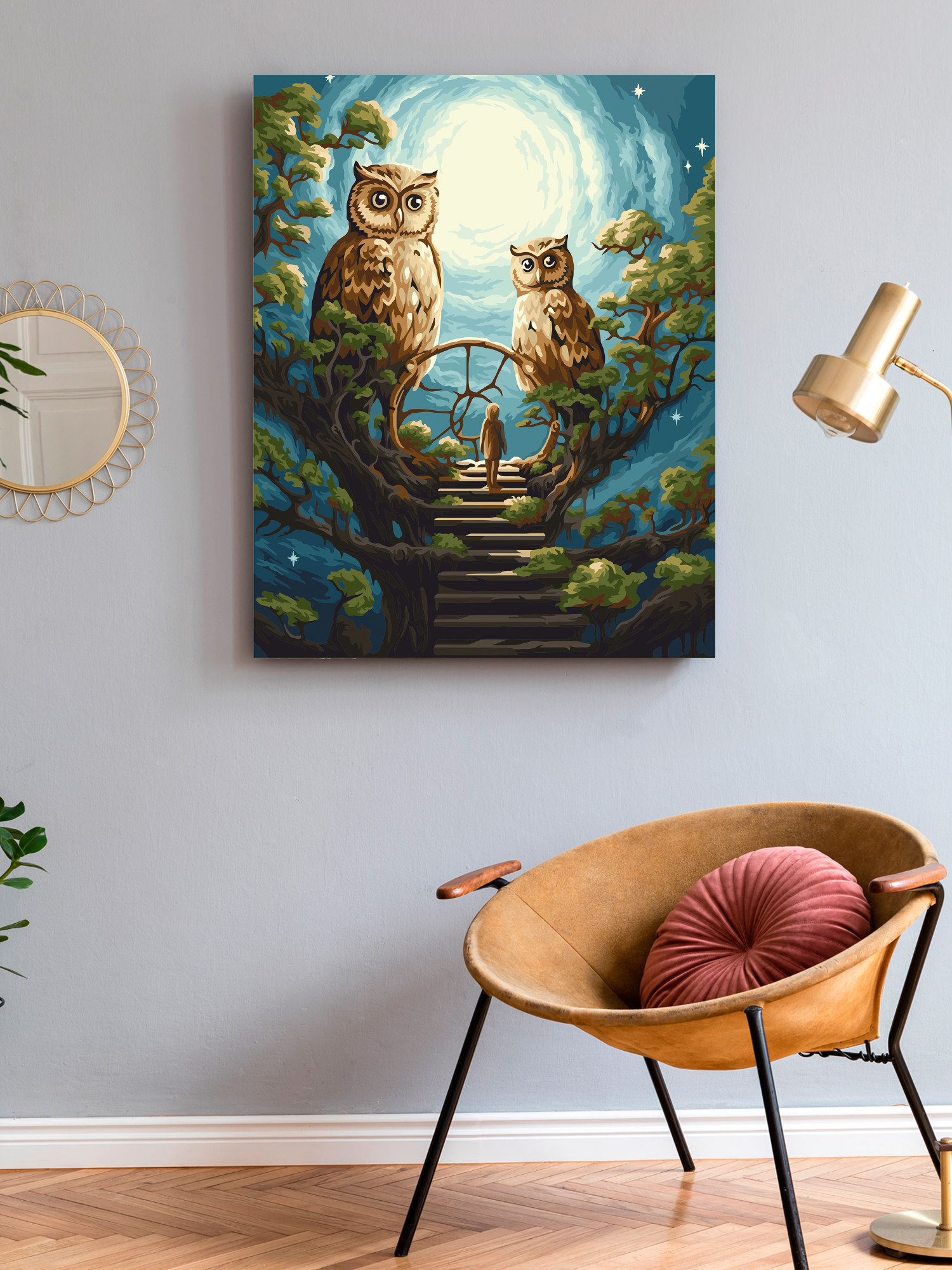 Картина по номерам Art on Canvas холст на подрамнике 40х50 см Путь - фото 3