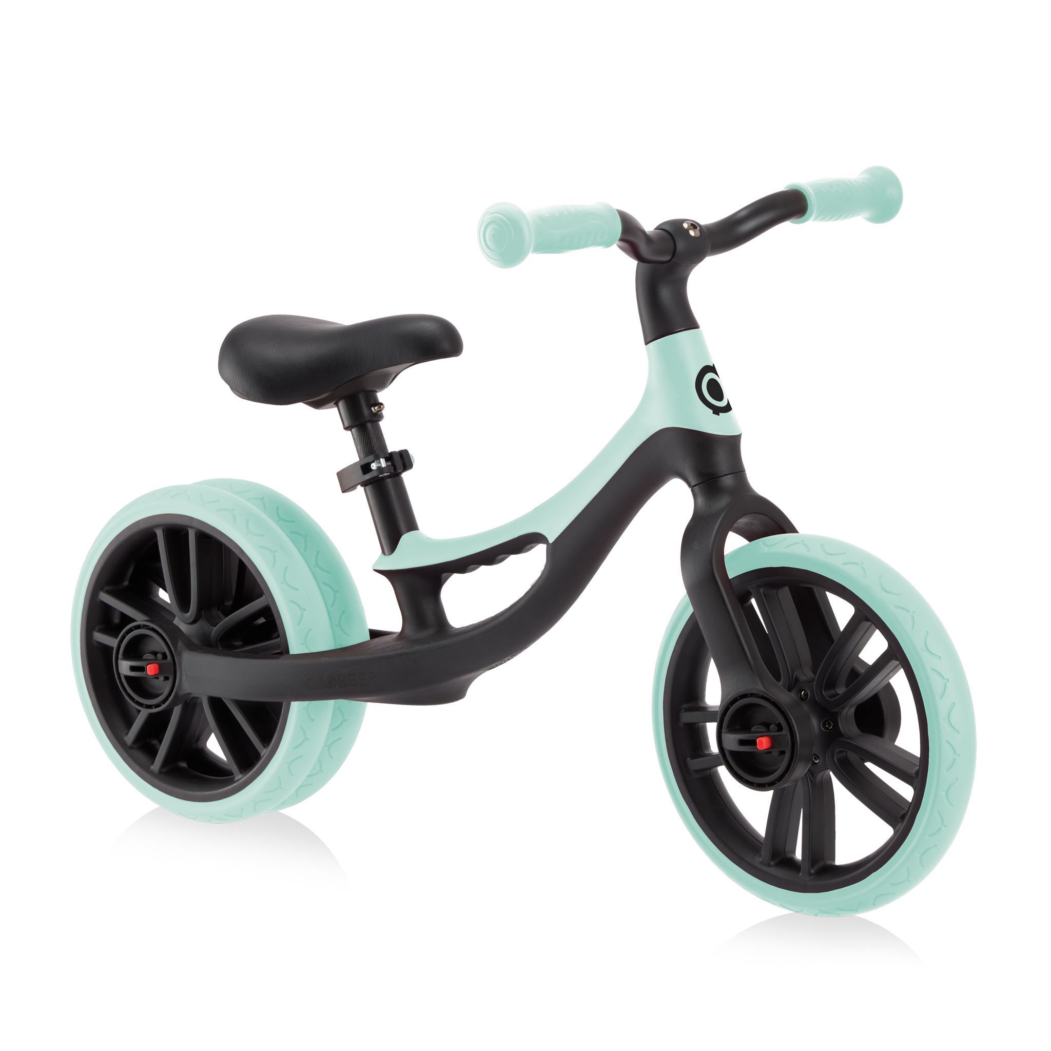 Беговел Globber Go Bike Elite Duo светло-зеленый - фото 1