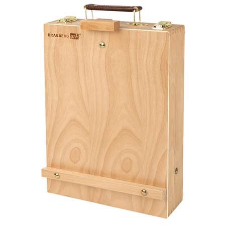 Этюдник для рисования Brauberg деревянный из бука настольный с ящиком
