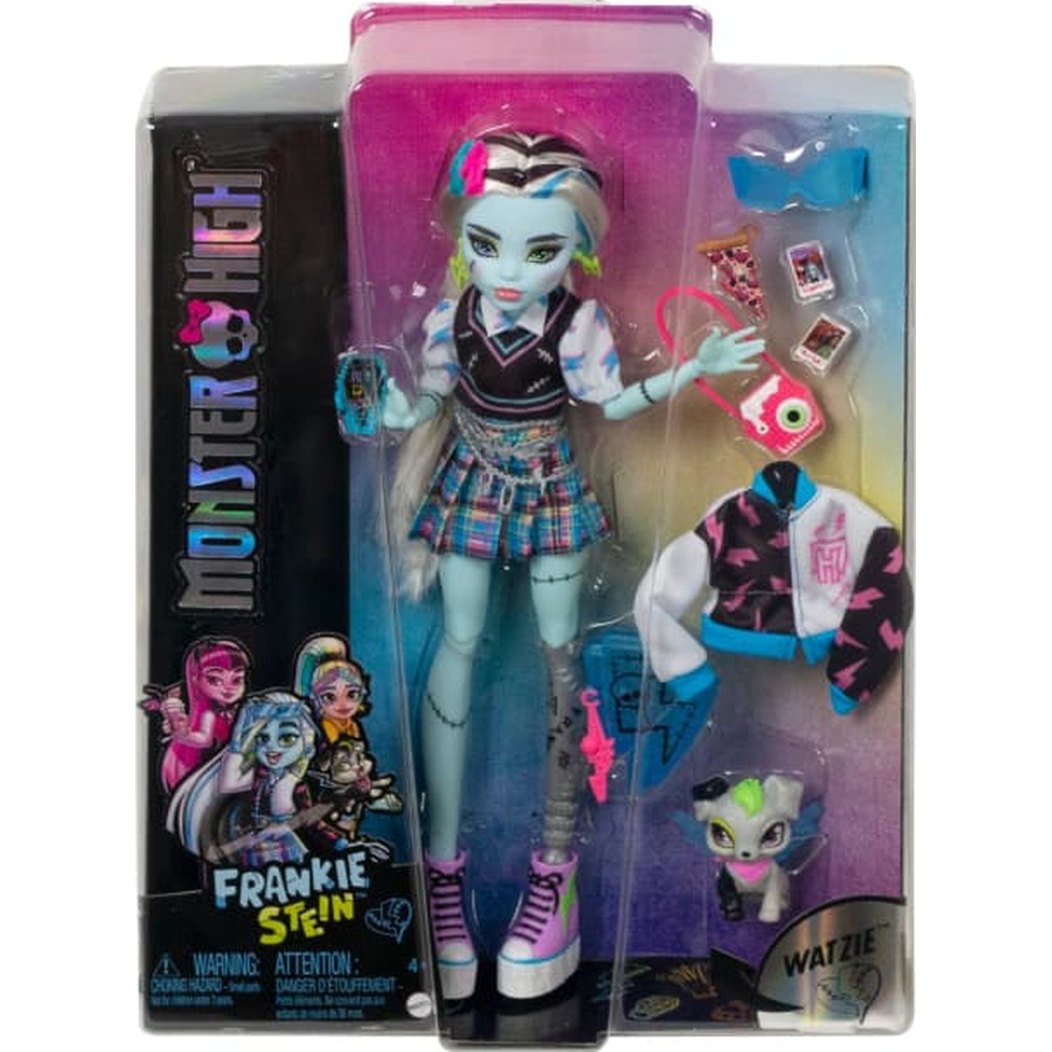 Кукла Monster High Frankie HHK53 HHK53 - фото 2