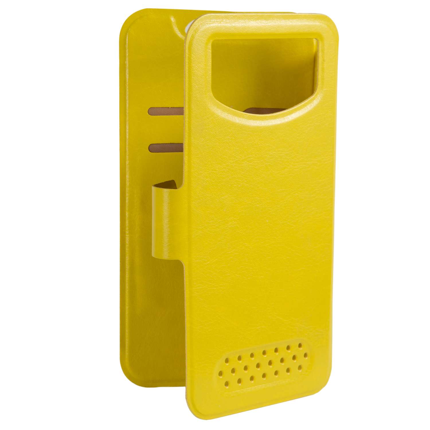 Чехол универсальный iBox Universal для телефонов 4.2-5 дюйма желтый - фото 4