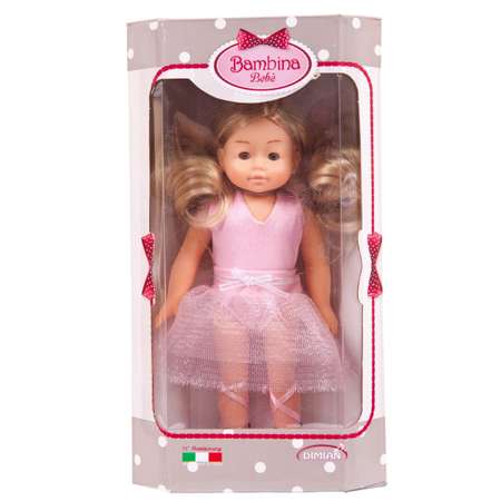 Кукла Bambina Bebe ABTOYS В платье балерины 20 см