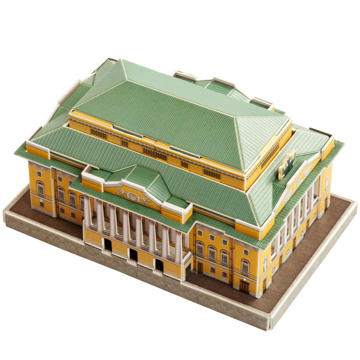 Сборная модель Умная бумага Города в миниатюре Александринский театр 486 486 - фото 2