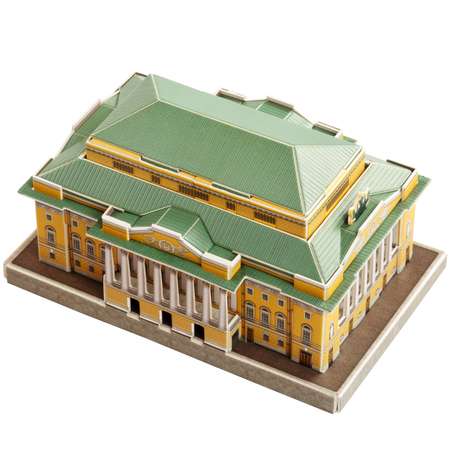 Сборная модель Умная бумага Города в миниатюре Александринский театр 486