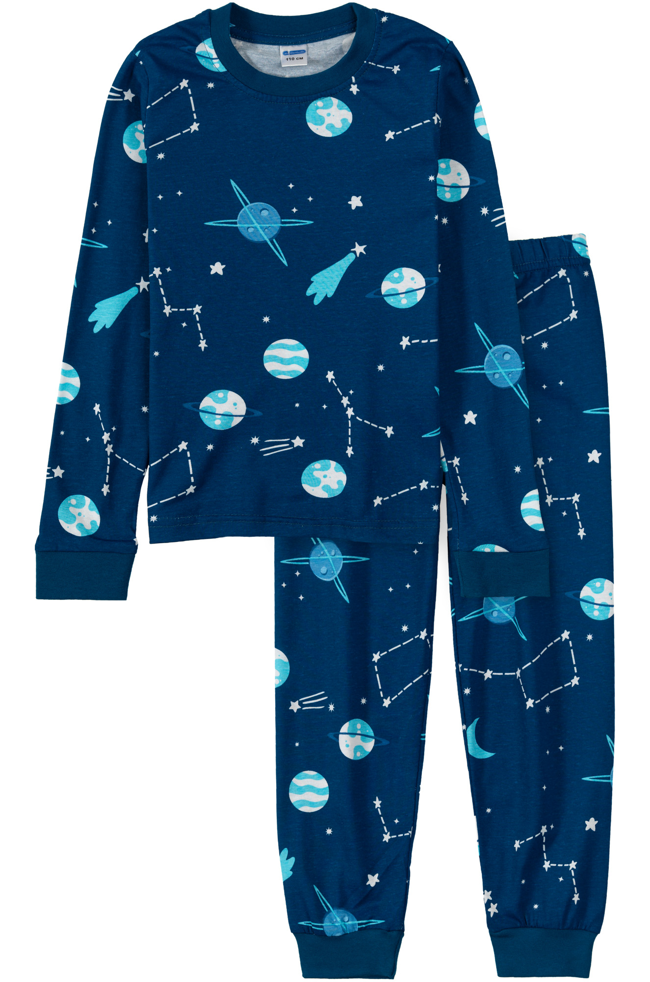 Пижама Maksimoff SM828 тёмно-синий Space - фото 1