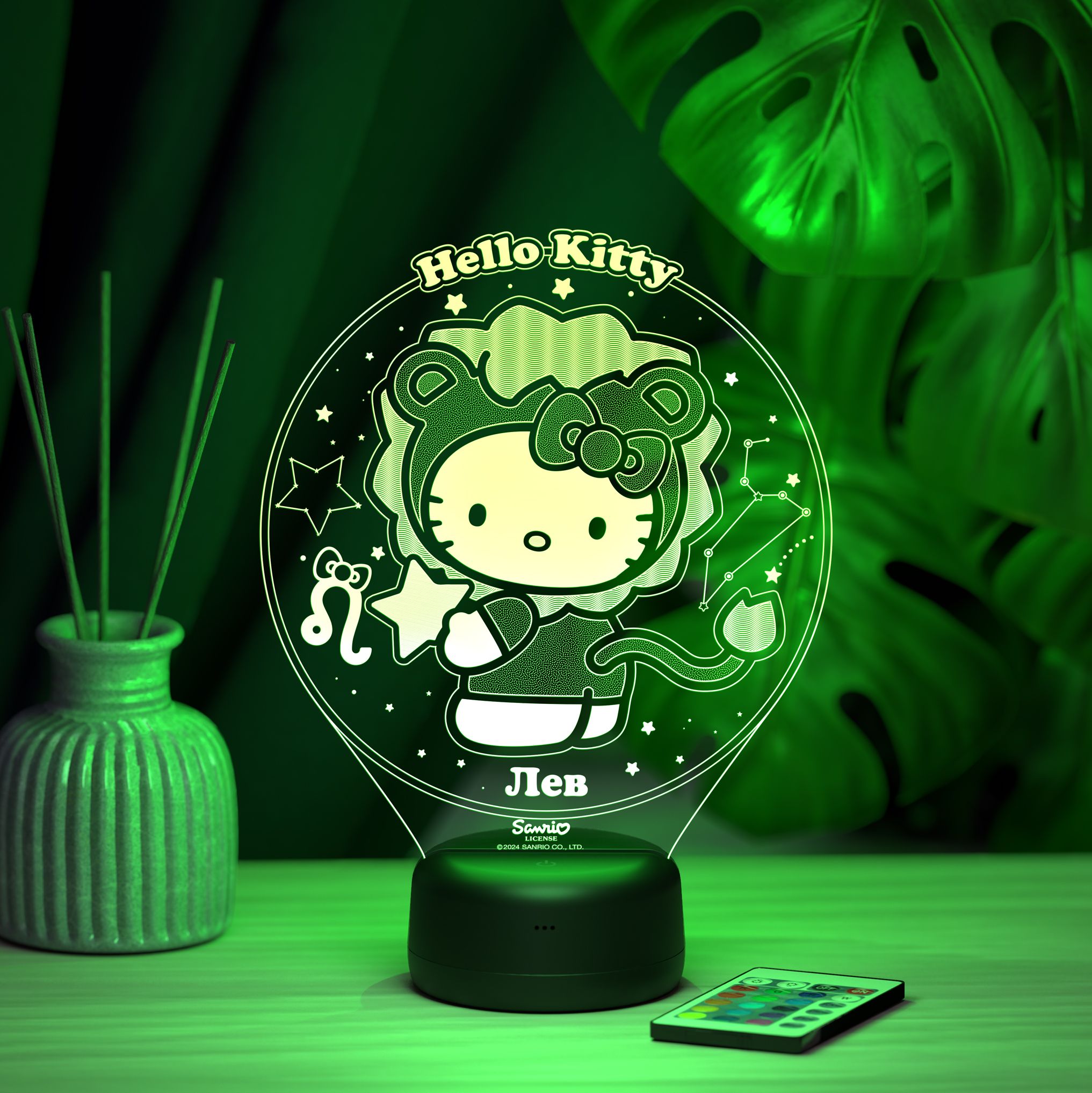 Ночник Hello Kitty Лев - фото 10