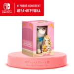 Игровой набор Nintendo Switch: видеоигра Pups and Purrs Animal Hospital (цифровой ключ) + мягкая игрушка кошка