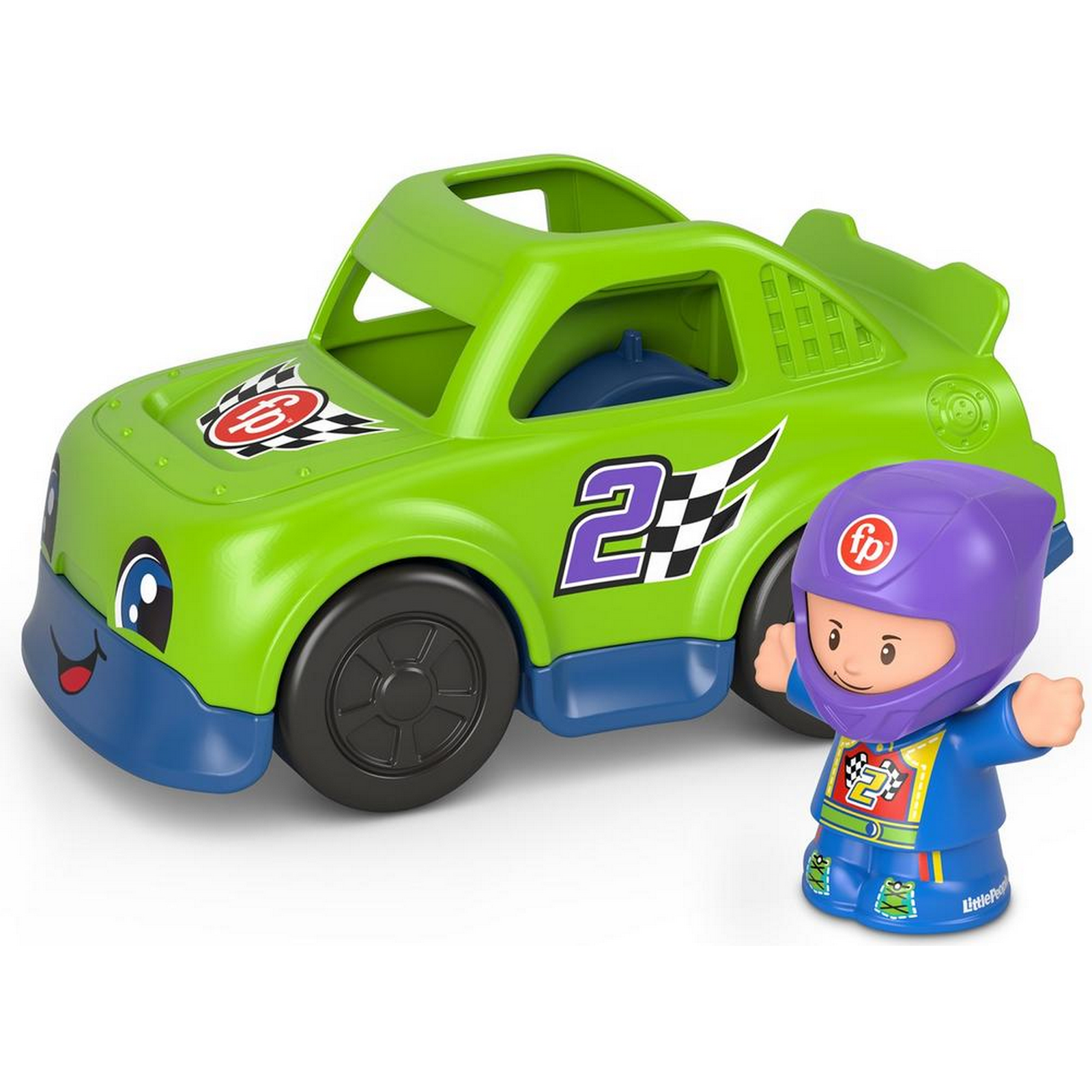 Игрушка Fisher Price Гоночный автомобиль с фигуркой GTT71 - фото 9