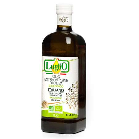 Масло оливковое LugliO Extra Vergine Organic 1 литр