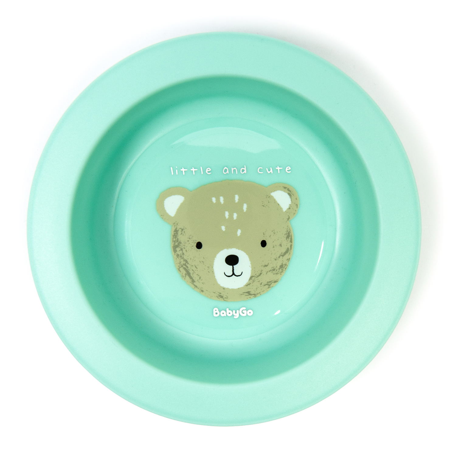 Тарелка BabyGo Green 1 шт. - фото 1