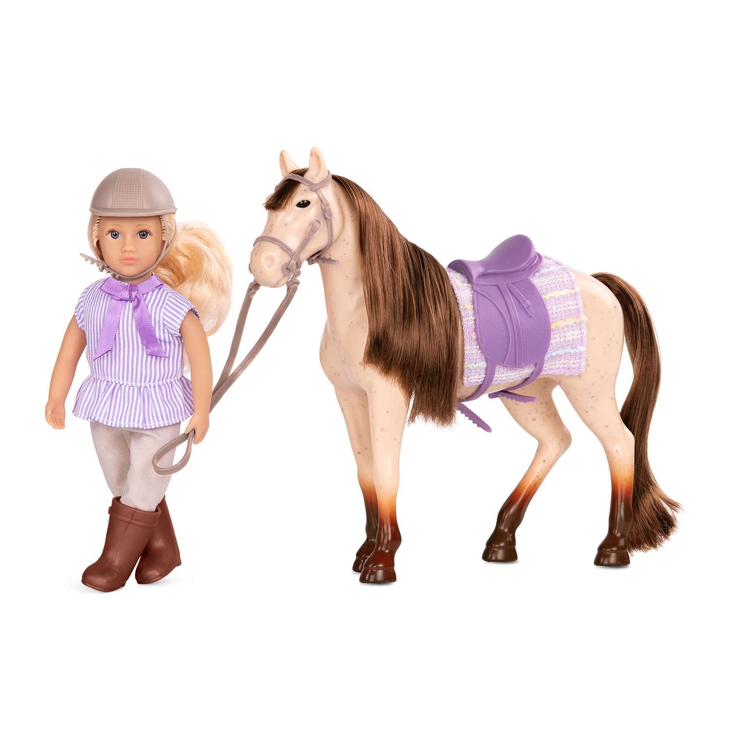 Кукла Lori by Battat наездница с лошадью LO31165Z LO31165Z - фото 1