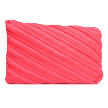 Пенал Zipit Neon Pouch цвет розовый