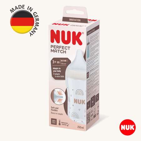 Бутылочка для кормления новорожденного Nuk Perfect Match