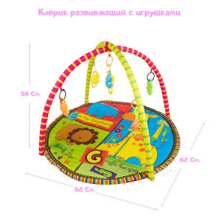 Развивающий коврик RIKI TIKI BK1820080018