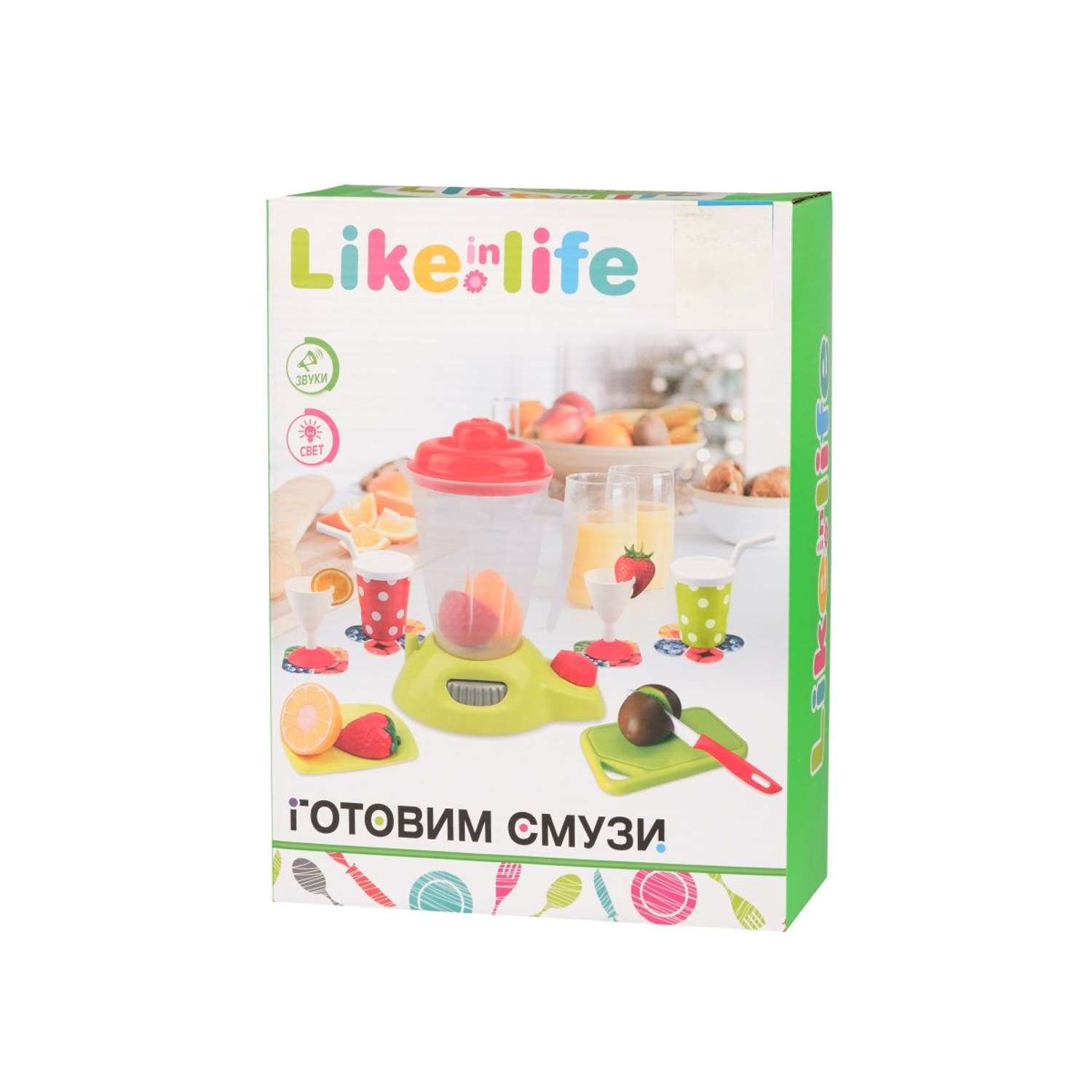 Детская посуда игрушечная HUADA набор для готовки с фруктами - фото 11