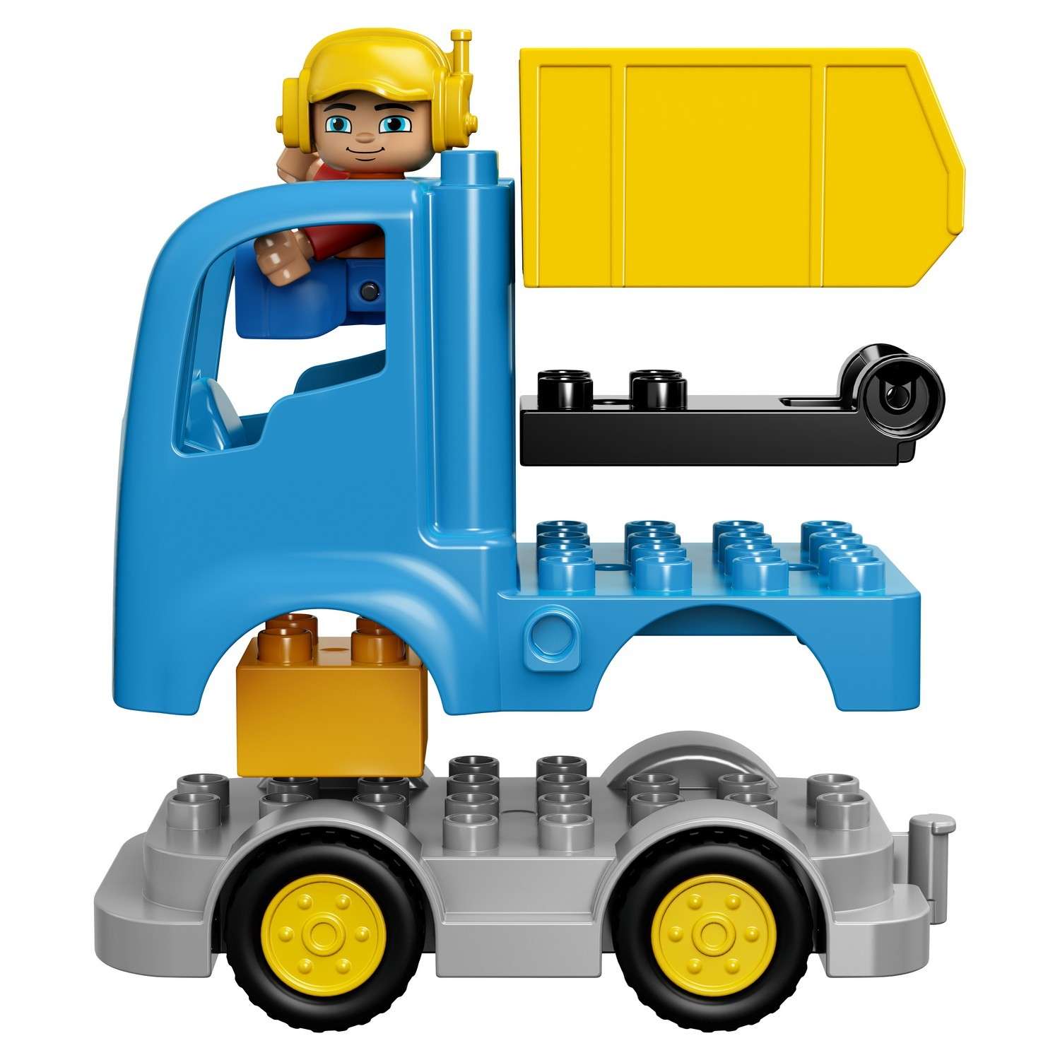Конструктор LEGO DUPLO Town Грузовик и гусеничный экскаватор (10812) - фото 12