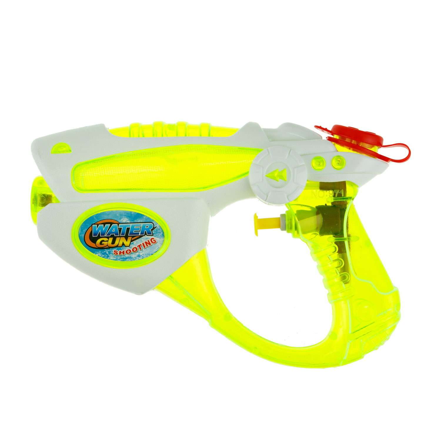 Водяной пистолет Аквамания 1TOY Бластер детское игрушечное оружие желтый - фото 2