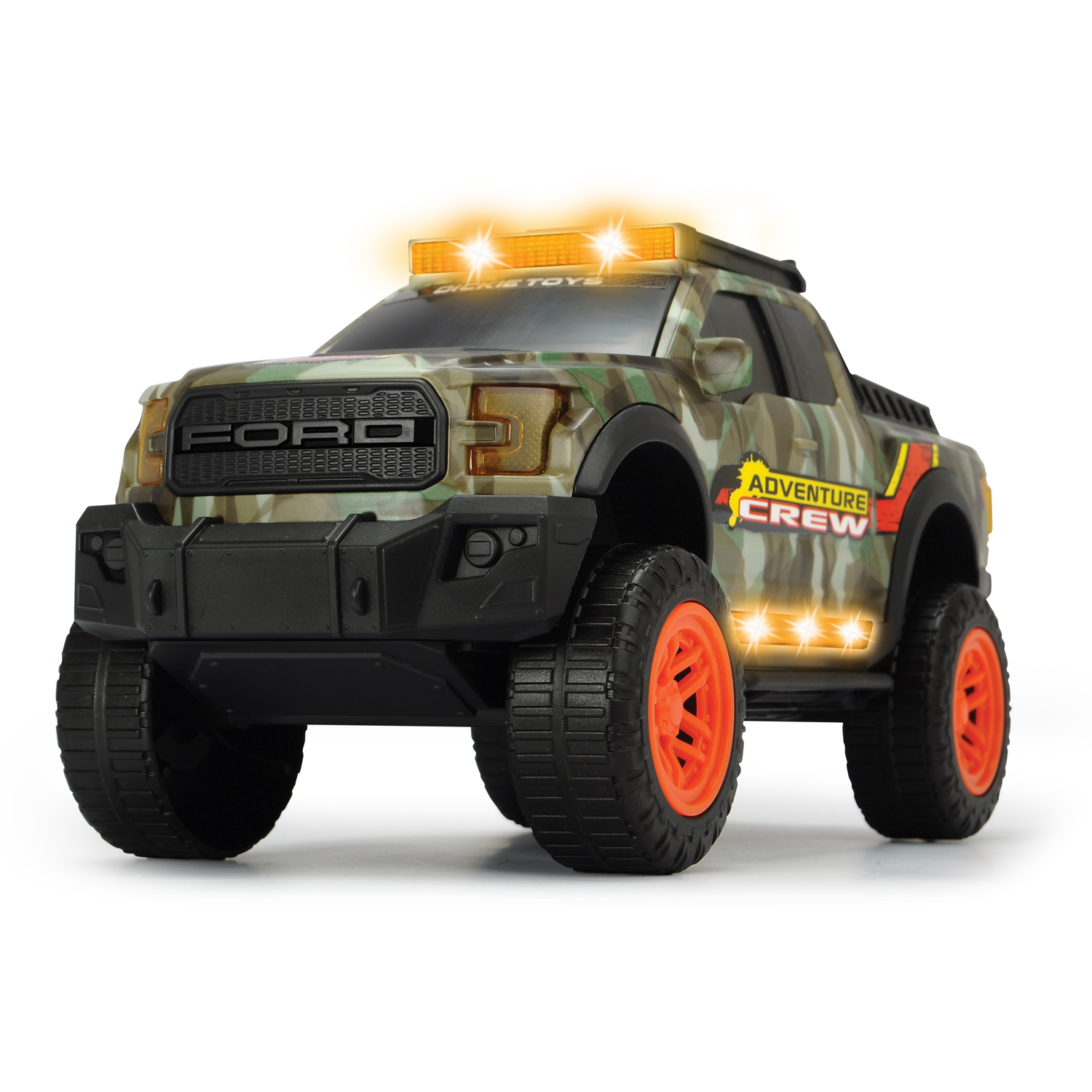 Машинка Dickie Adventure Ford F150 Raptor Уникальный камуфляж 3756001 3756001 - фото 3