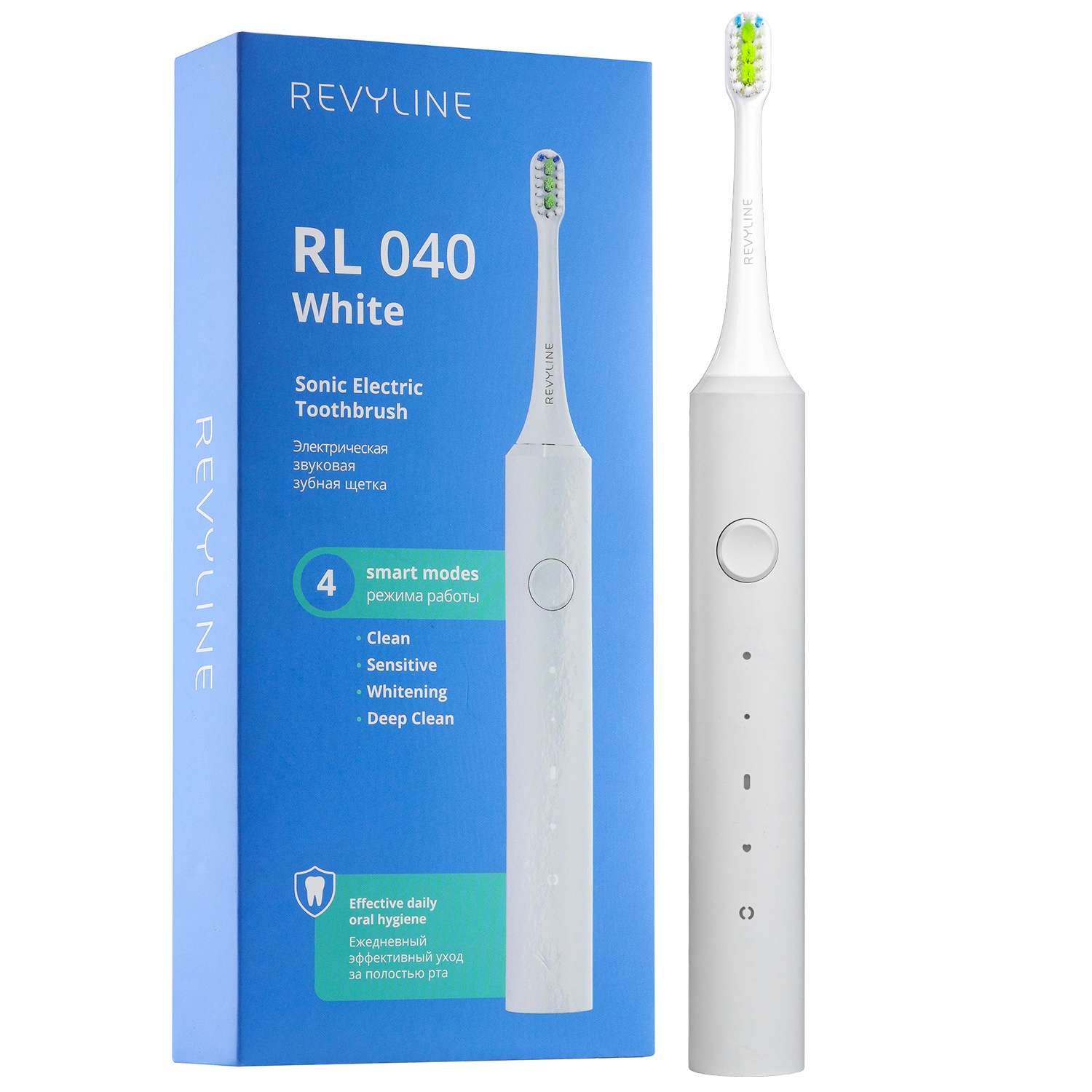 Электрическая зубная щетка Revyline RL 040 цвет белый - фото 2