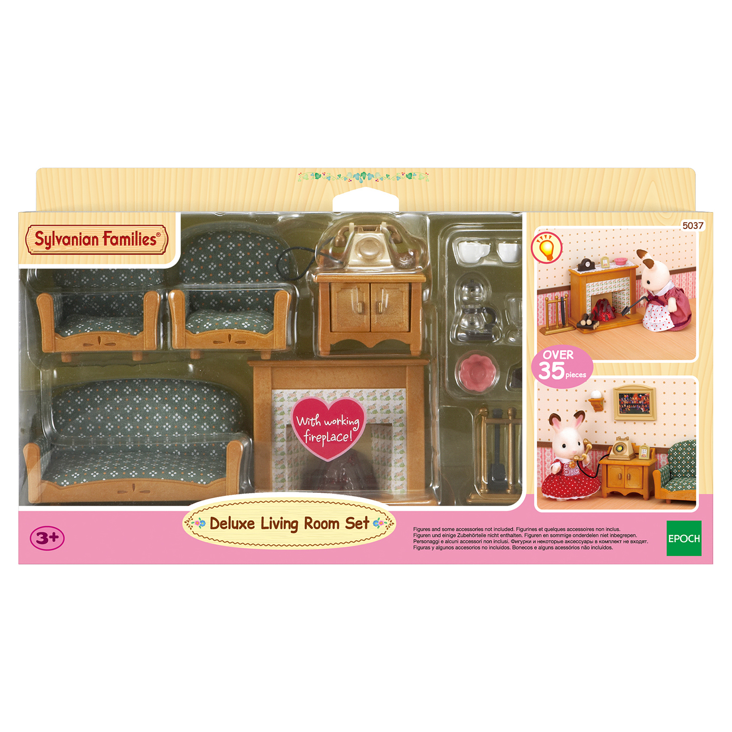 Набор Sylvanian Families Гостиная Deluxe (5037) - фото 3