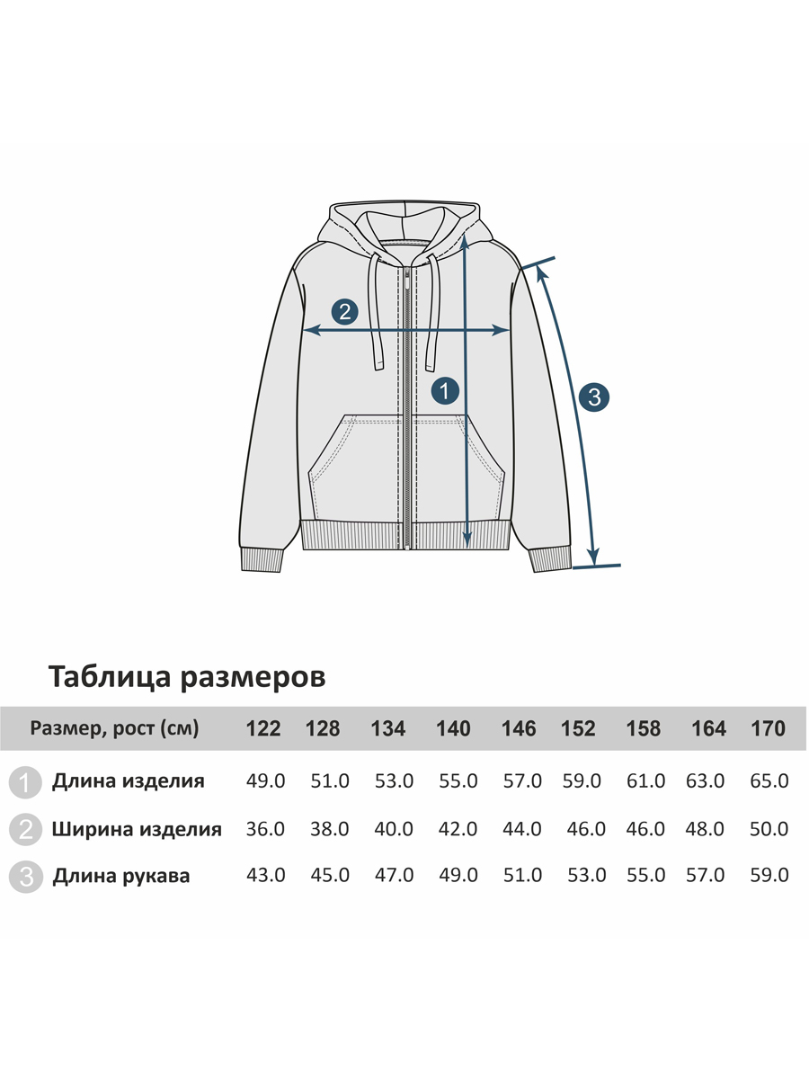 Толстовка Winkiki WJU232155/темно-синий - фото 6