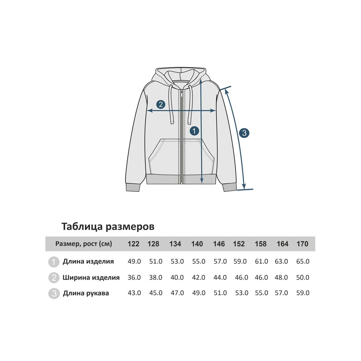 Толстовка Winkiki WJU232155/темно-синий - фото 6