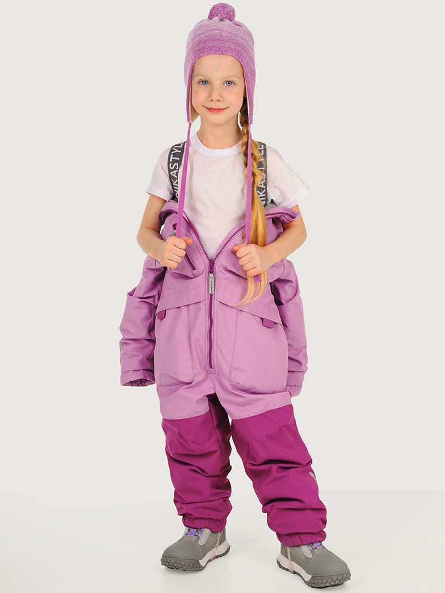 Комбинезон NIKASTYLE 8м2125 орхидея/брусника - фото 5