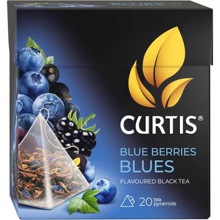 Чай Curtis черный Blue Berries Blues 20 пакетиков