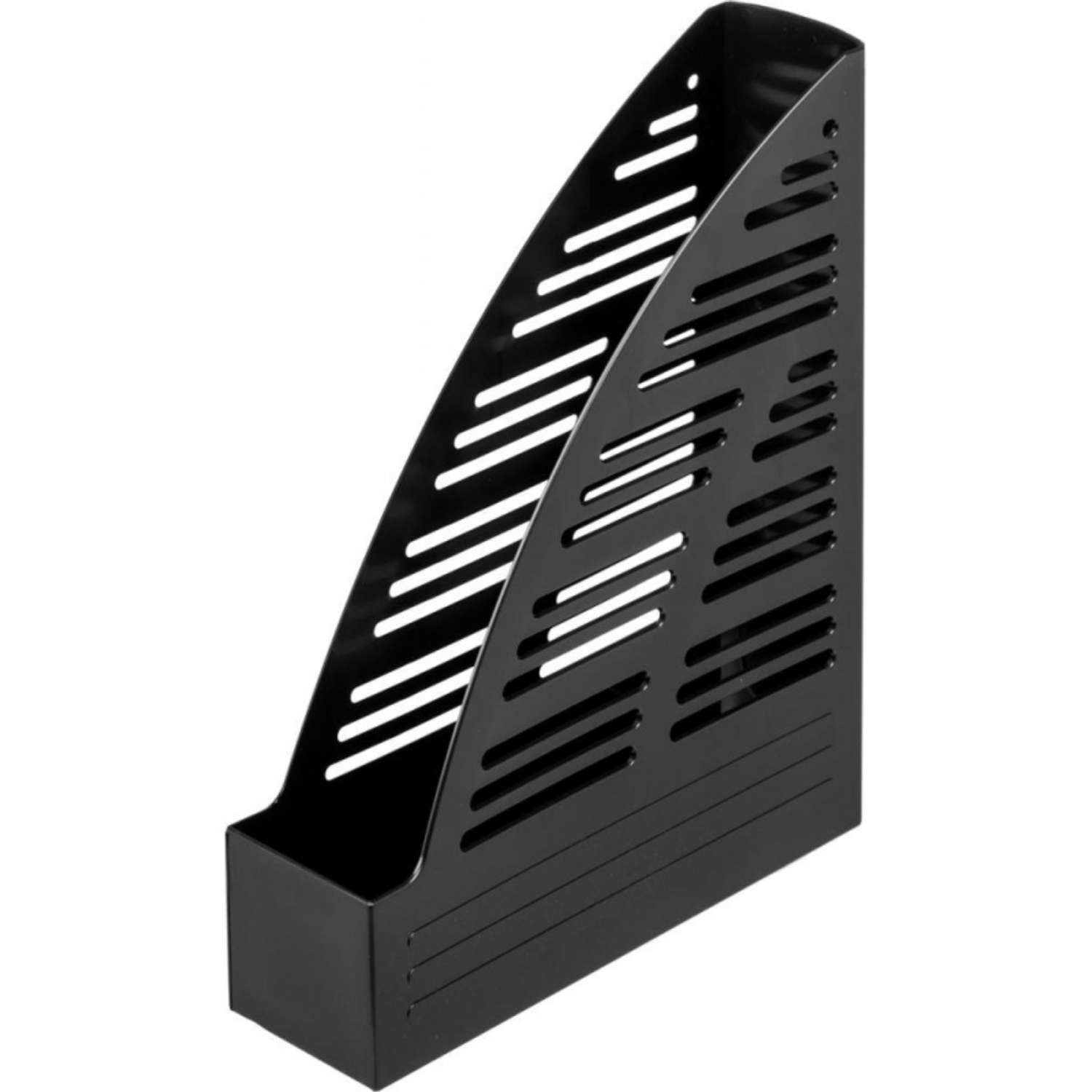 Вертикальный накопитель Attache 70мм черный 4 штуки в упаковке - фото 2