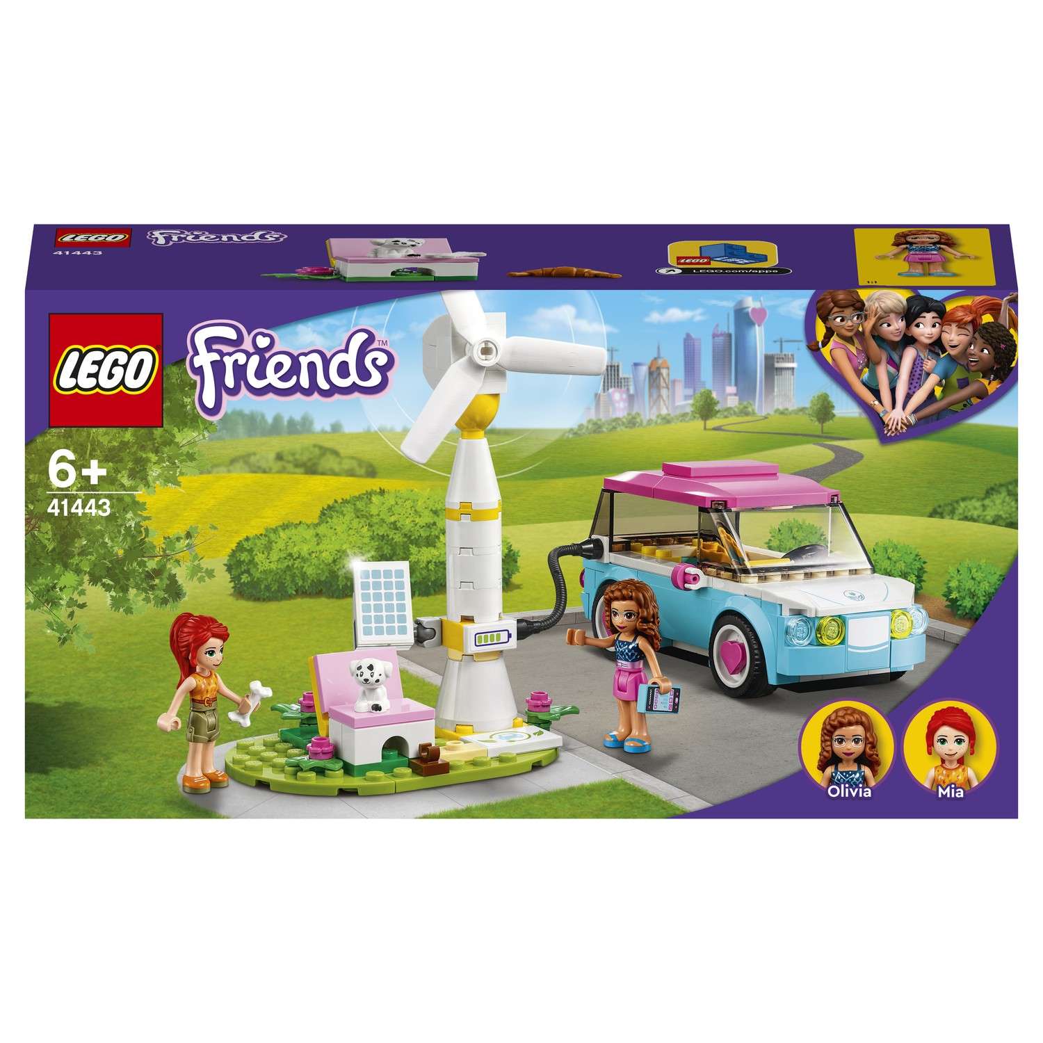 Конструктор LEGO Friends Электромобиль Оливии 41443 - фото 2