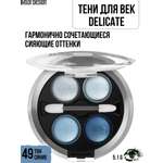 Тени для век Belor Design 4-х цветные Delicate тон 49