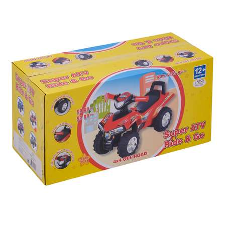 Каталка Sweet Baby ATV red