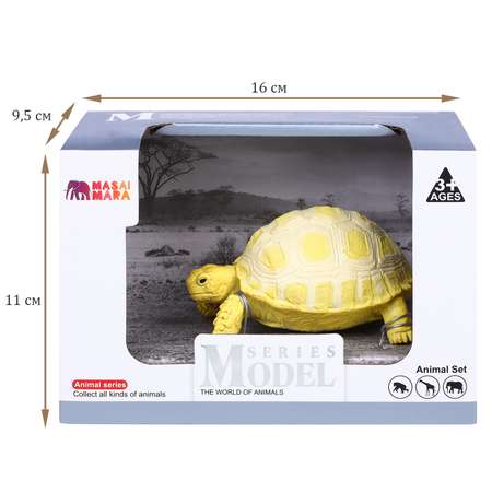 Игрушка фигурка Masai Mara Египетская черепаха Мир диких животных MM218-374