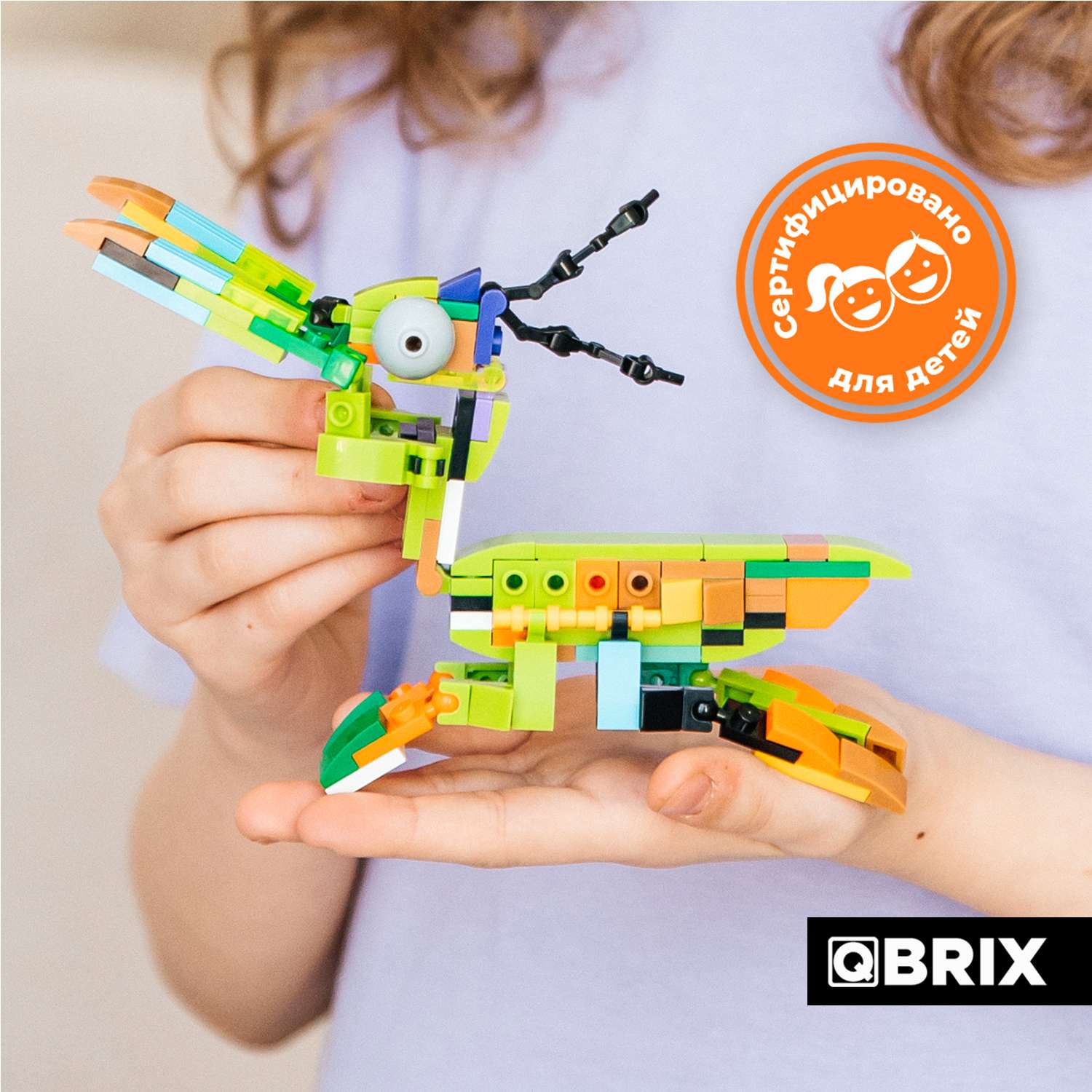 Конструктор Qbrix Kids Мир букашек 30020 - фото 8