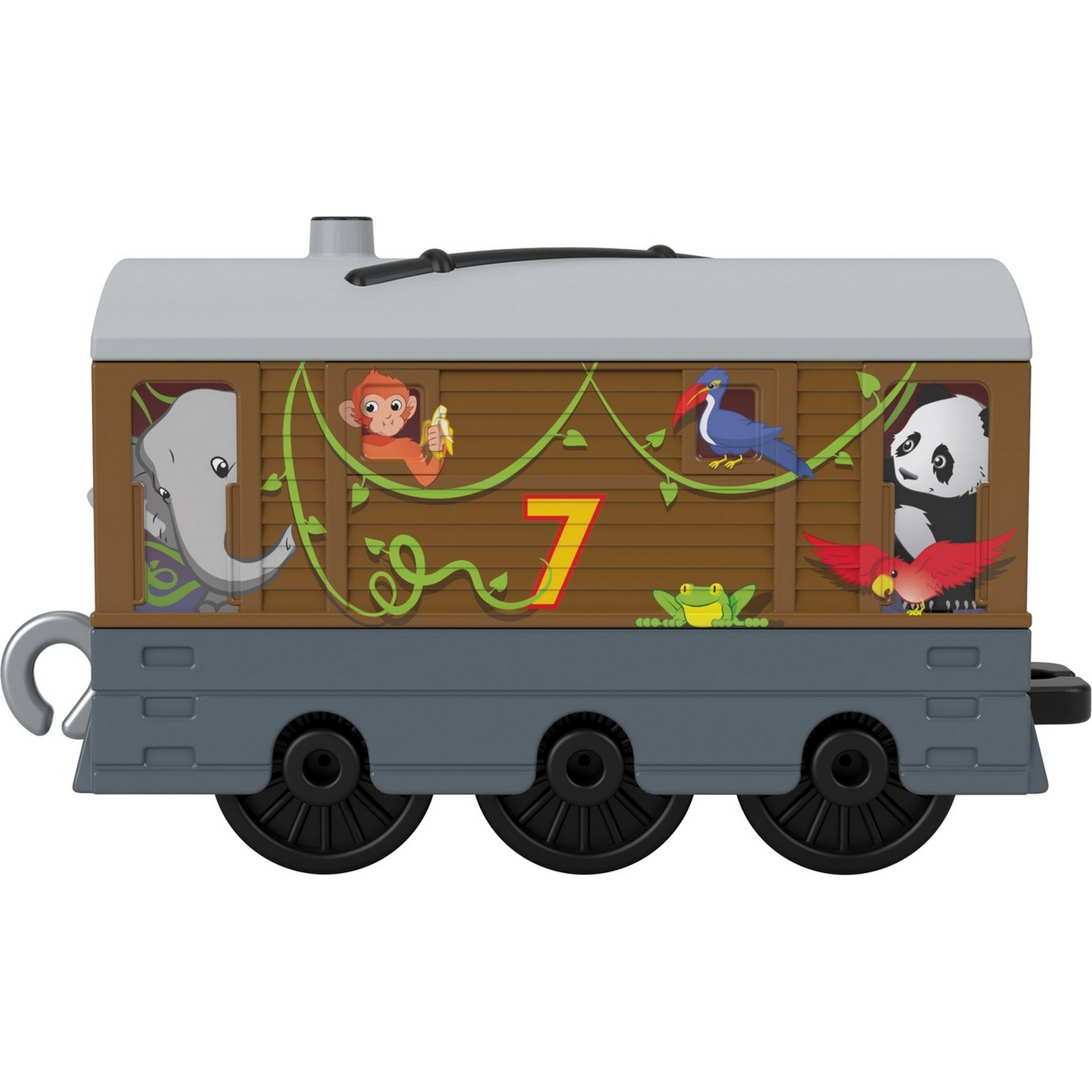 Паровозик Thomas & Friends Железная дорога Герои мультфильмов Тоби GRT92 - фото 6