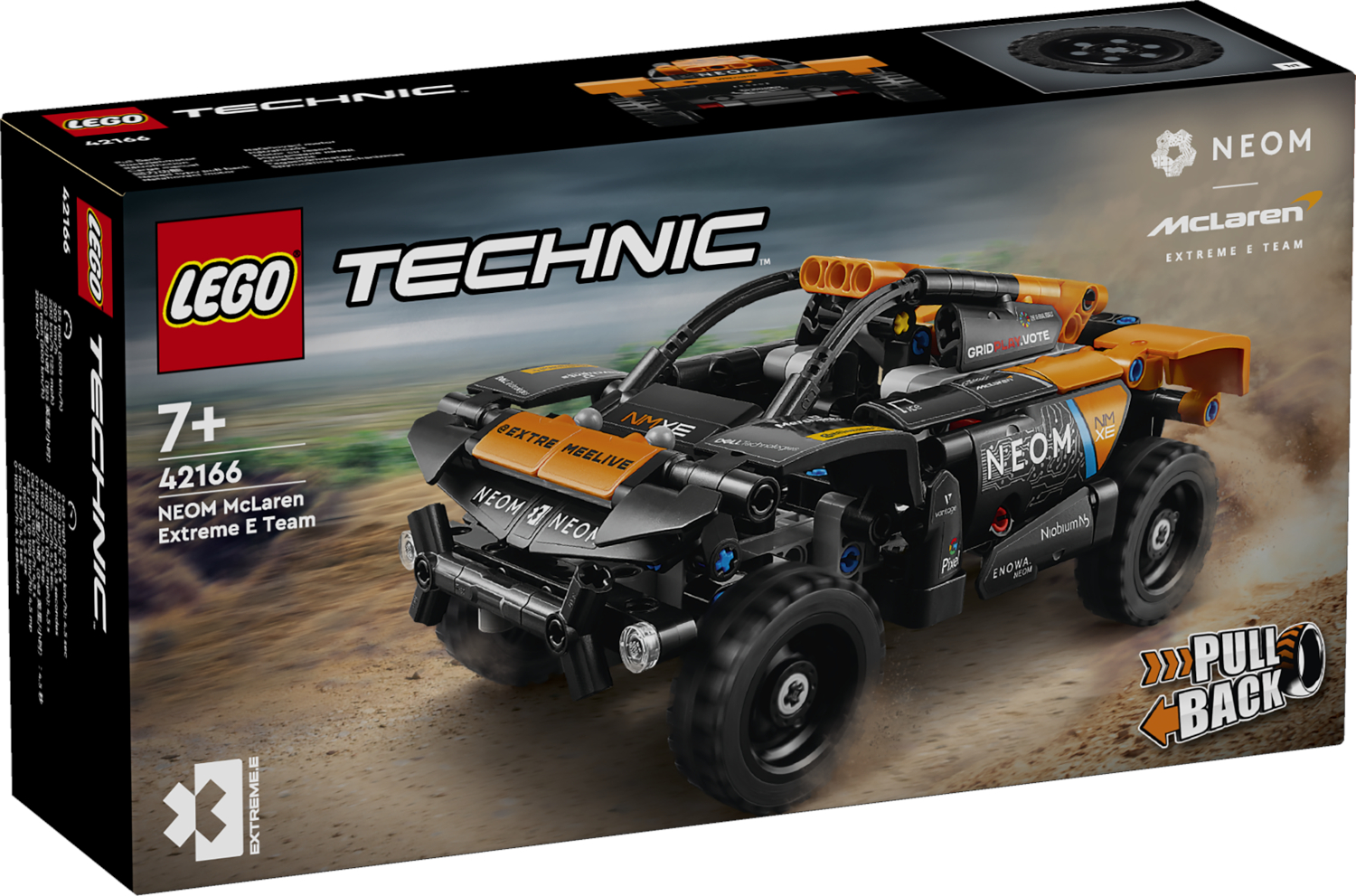 Конструктор LEGO Technic Гоночный автомобиль NEOM McLaren Extreme E 42166 - фото 3