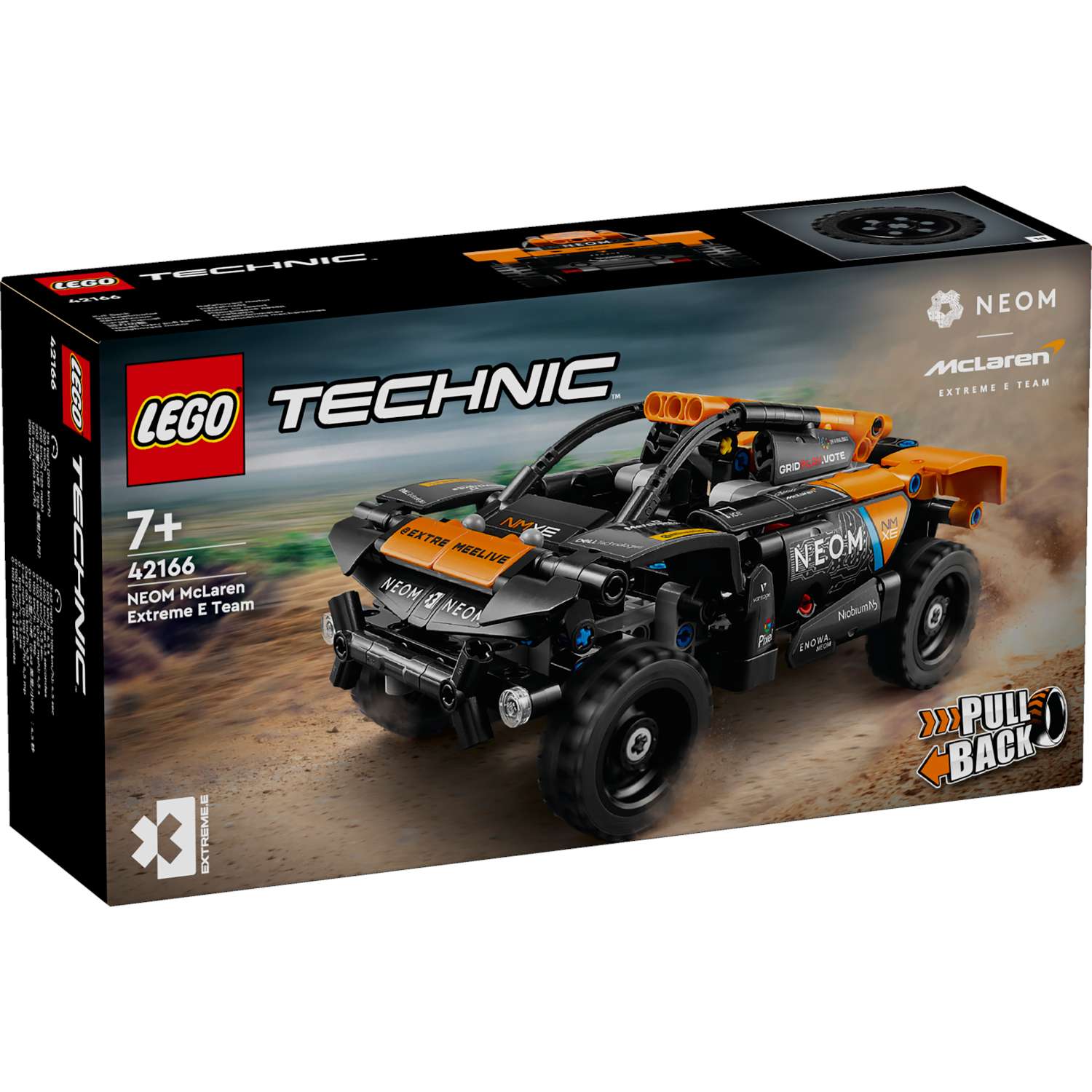 Конструктор LEGO Technic Гоночный автомобиль NEOM McLaren Extreme E 42166 - фото 3