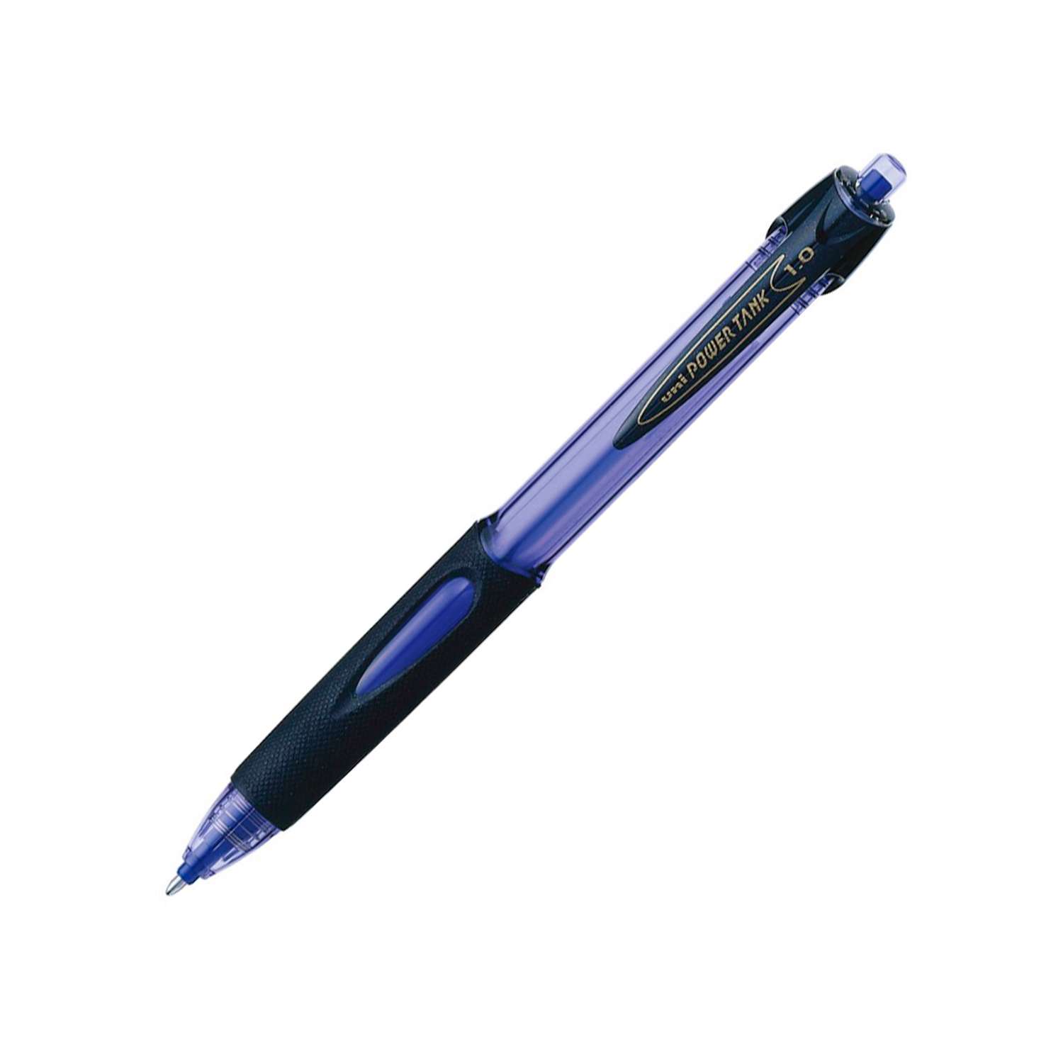 Ручка шариковая UNI Powertank SN-220 автоматическая синий 1.0 мм - фото 1