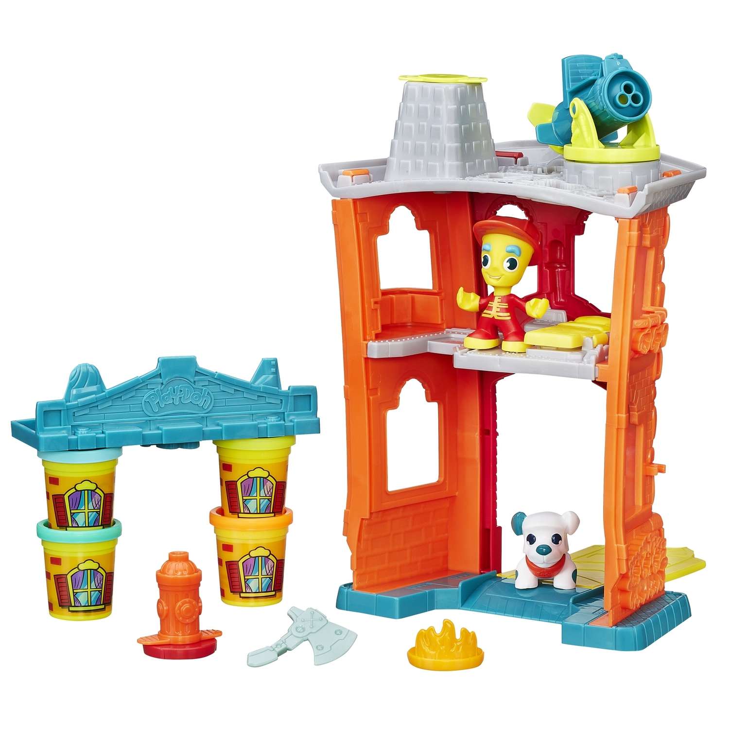 Игровой набор Play-Doh Город Пожарная станция - фото 3
